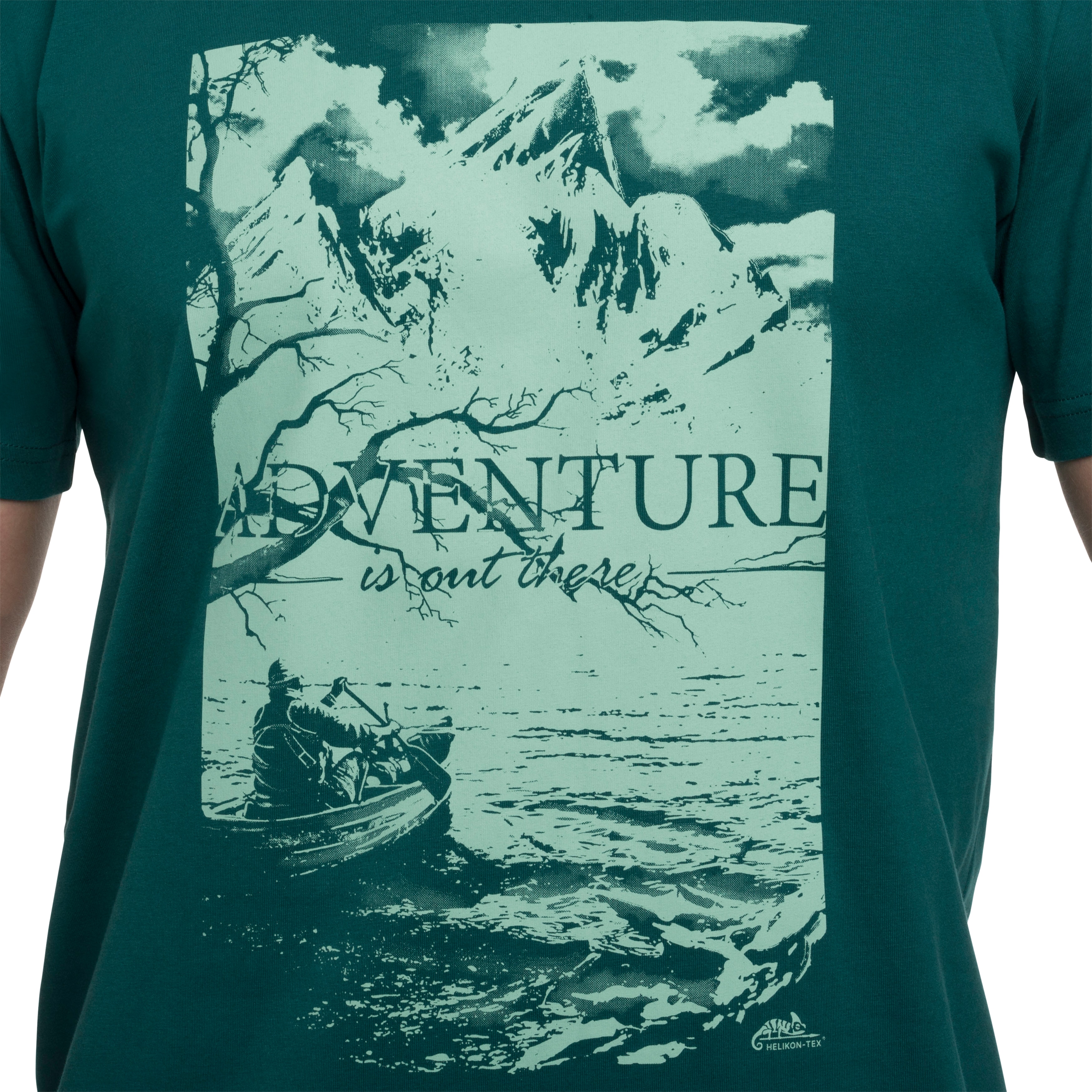 Футболка T-shirt Helikon-Tex Adventure is out there - Dark Azure