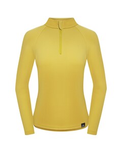 Bluza damska Fjord Nansen VIK 1-4 ZIP Women - Amber Yellow Bluza damska Fjord Nansen VIK 1-4 ZIP Women - Amber Yellow