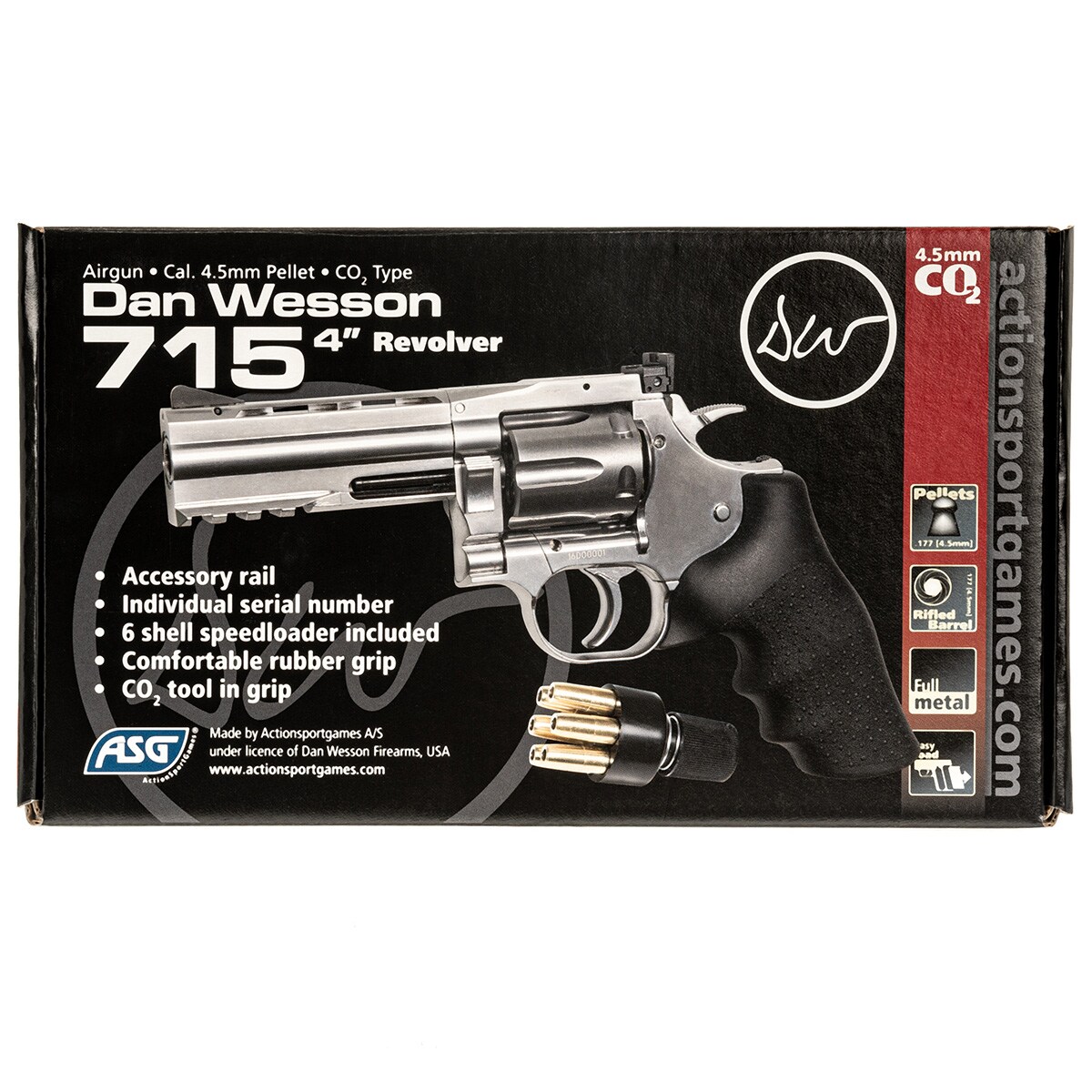 Wiatrówka - rewolwer Dan Wesson 715 4
