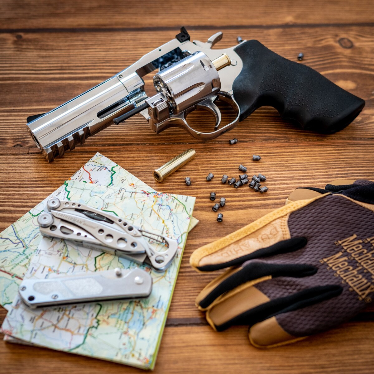 Wiatrówka - rewolwer Dan Wesson 715 4