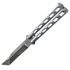 Складаний ніж-метелик Bear&Son Tanto Damascus