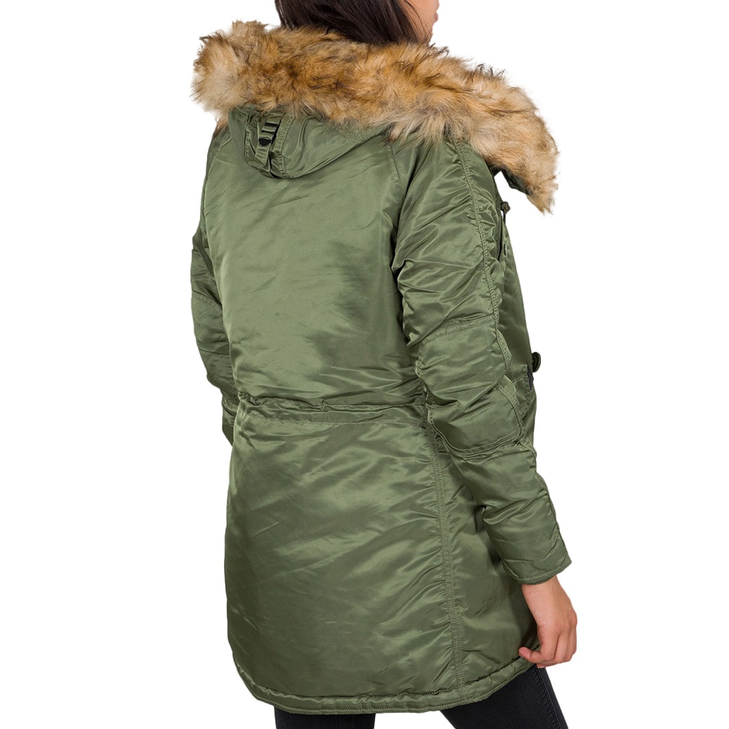 Жіноча куртка Alpha Industries N3B VF 59 - Sage Green