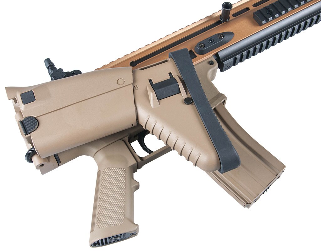 Karabinek szturmowy AEG FN SCAR-L - tan