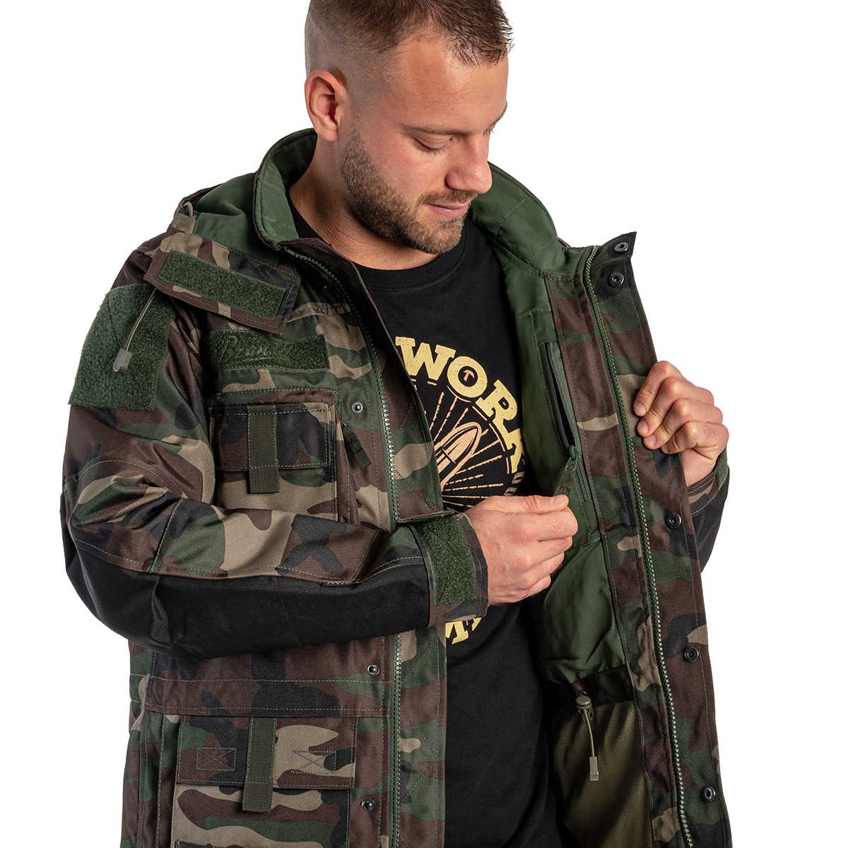 Куртка Brandit Performance Outdoor Jacket - Woodland
