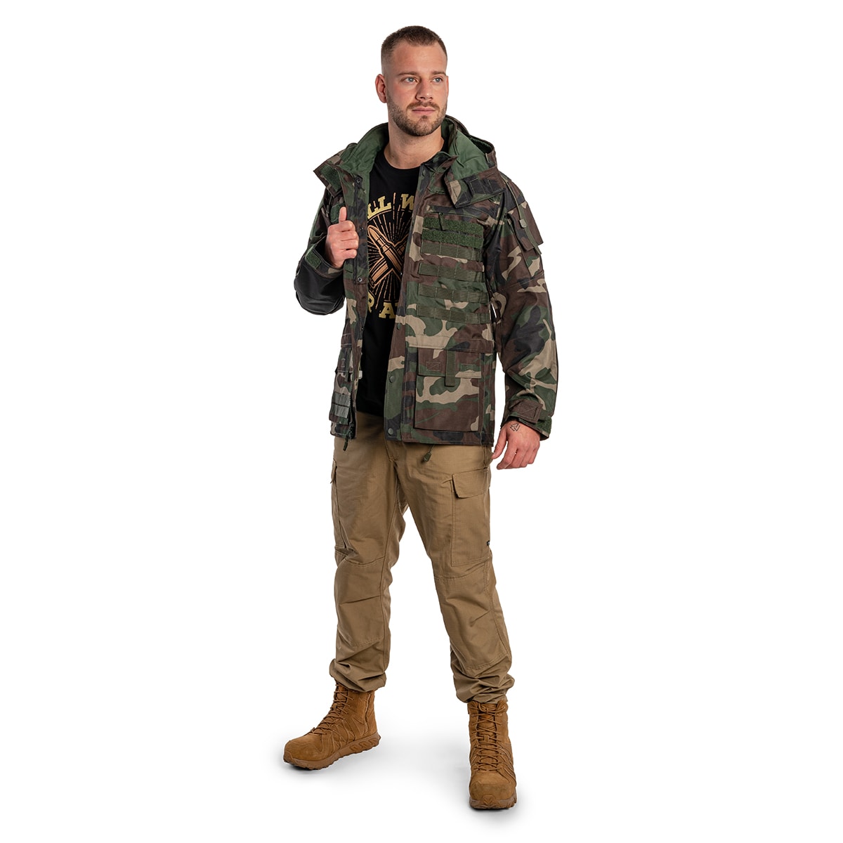 Куртка Brandit Performance Outdoor Jacket - Woodland