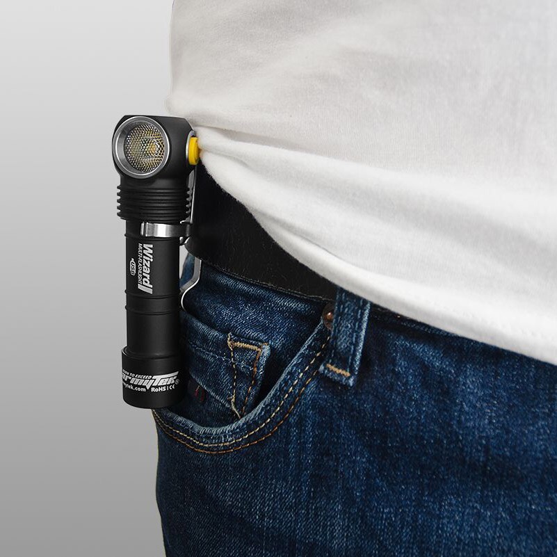Armytek Wizard Magnet USB XP-L White налобний і кутовий ліхтар - 1000 люмен (F05401SC) T