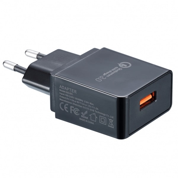 Мережевий штекер Nitecore QC 3.0 USB QC Adapter EU