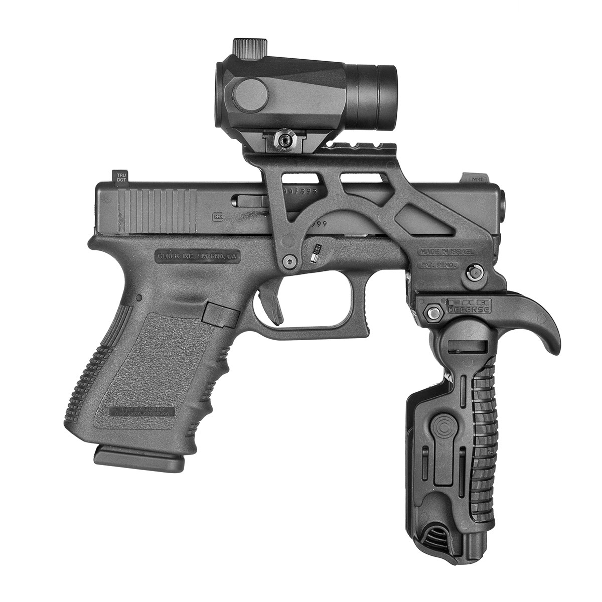 Szyna montażowa FAB Defense GIS do pistoletów Glock