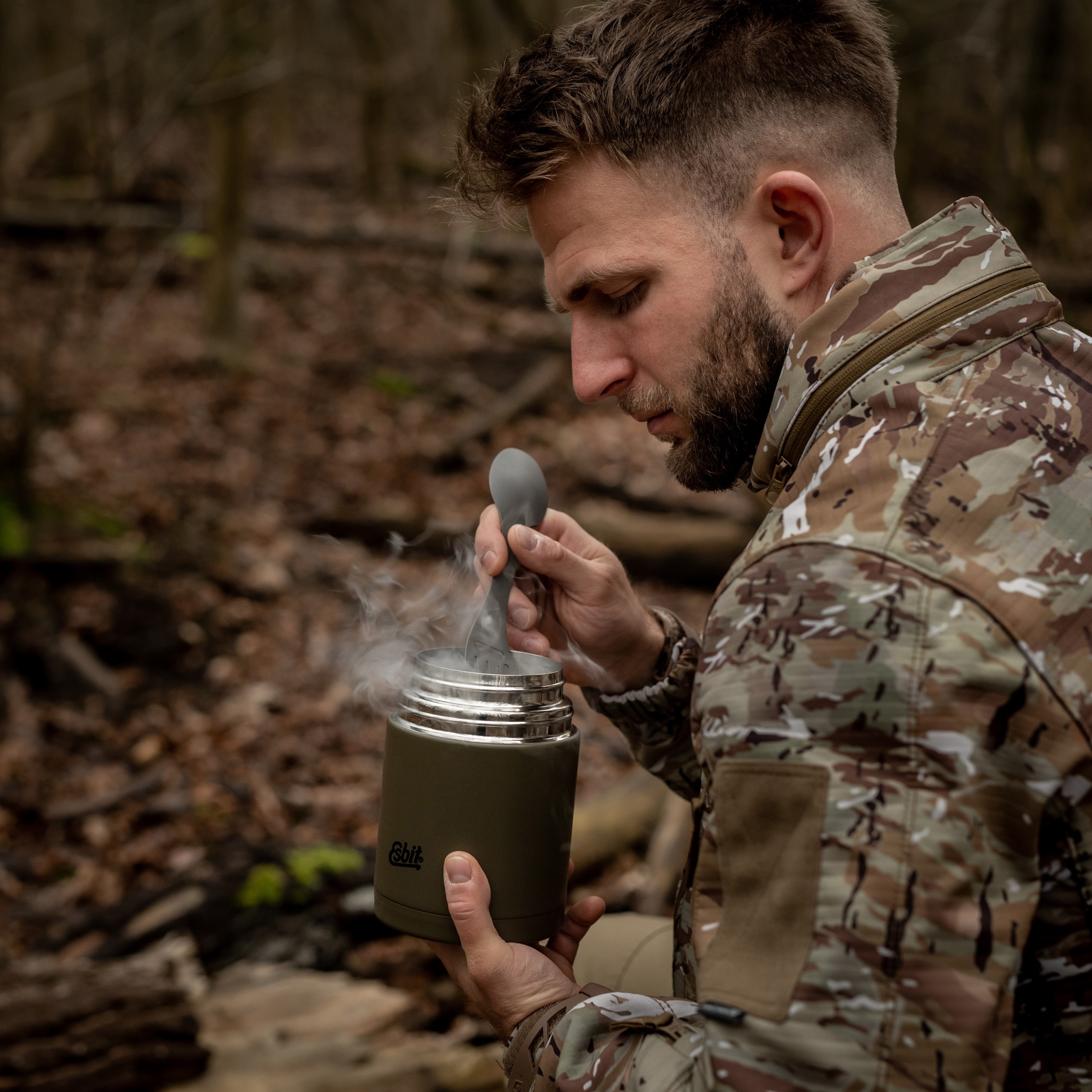 Termos obiadowy Esbit Food Jug 750 ml - Olive Green