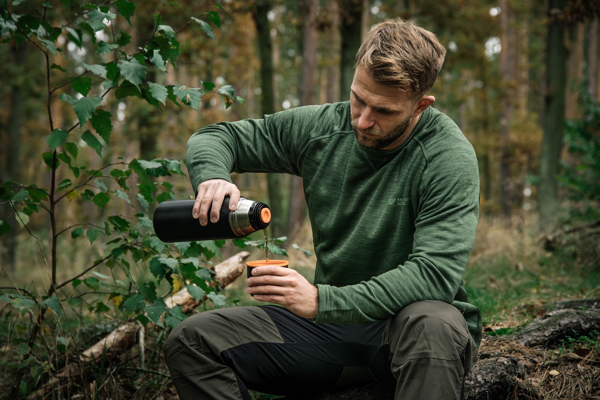 Термос Esbit Vacuum Flask 1л - Black