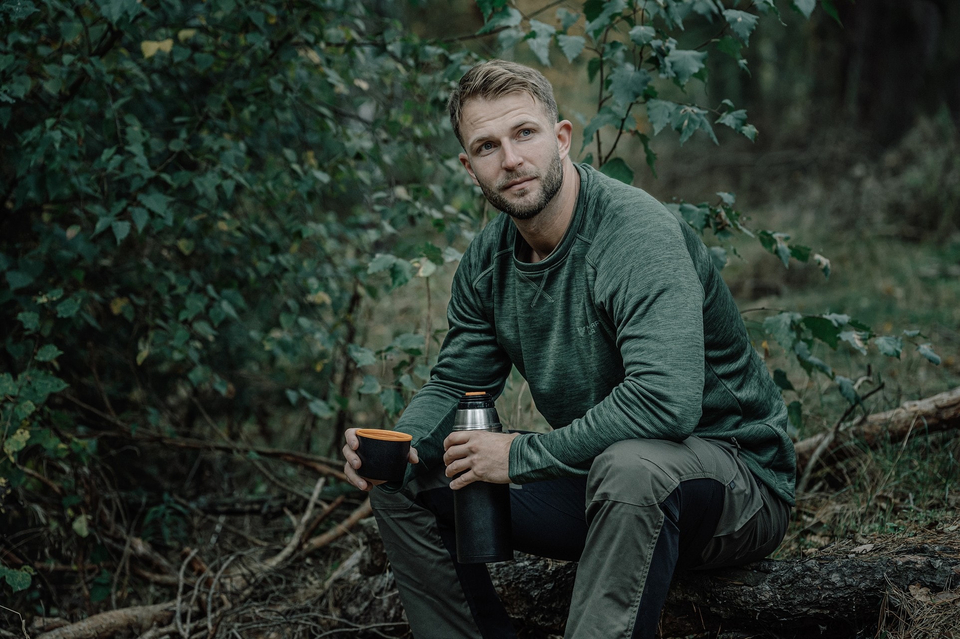 Термос Esbit Vacuum Flask 1л - Black