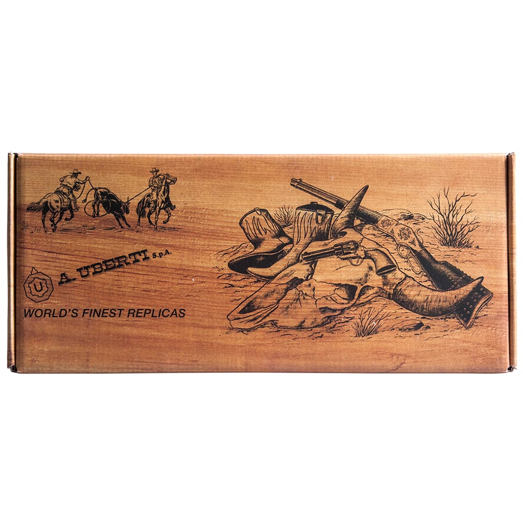 Револьвер на чорному поросі Uberti 1873 Cattleman .44 5,5