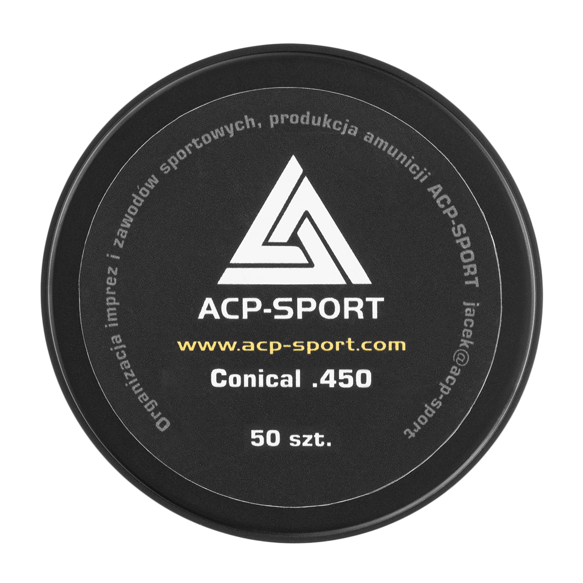 Pociski ołowiane ACP-Sport Conical kaliber .45 - 50 szt.