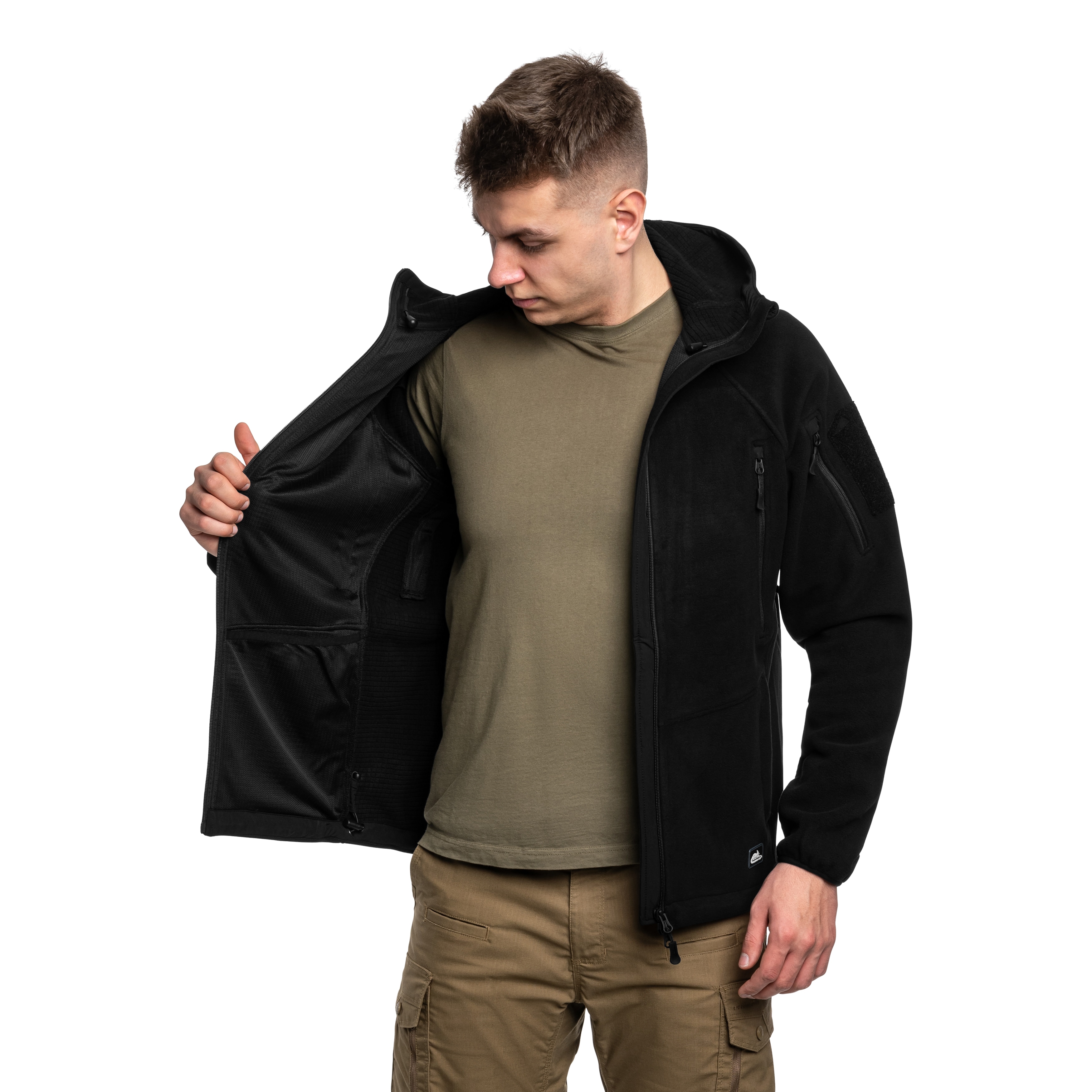 Polar Helikon-Tex Patriot Mk2 Hybrid Fleece - Black