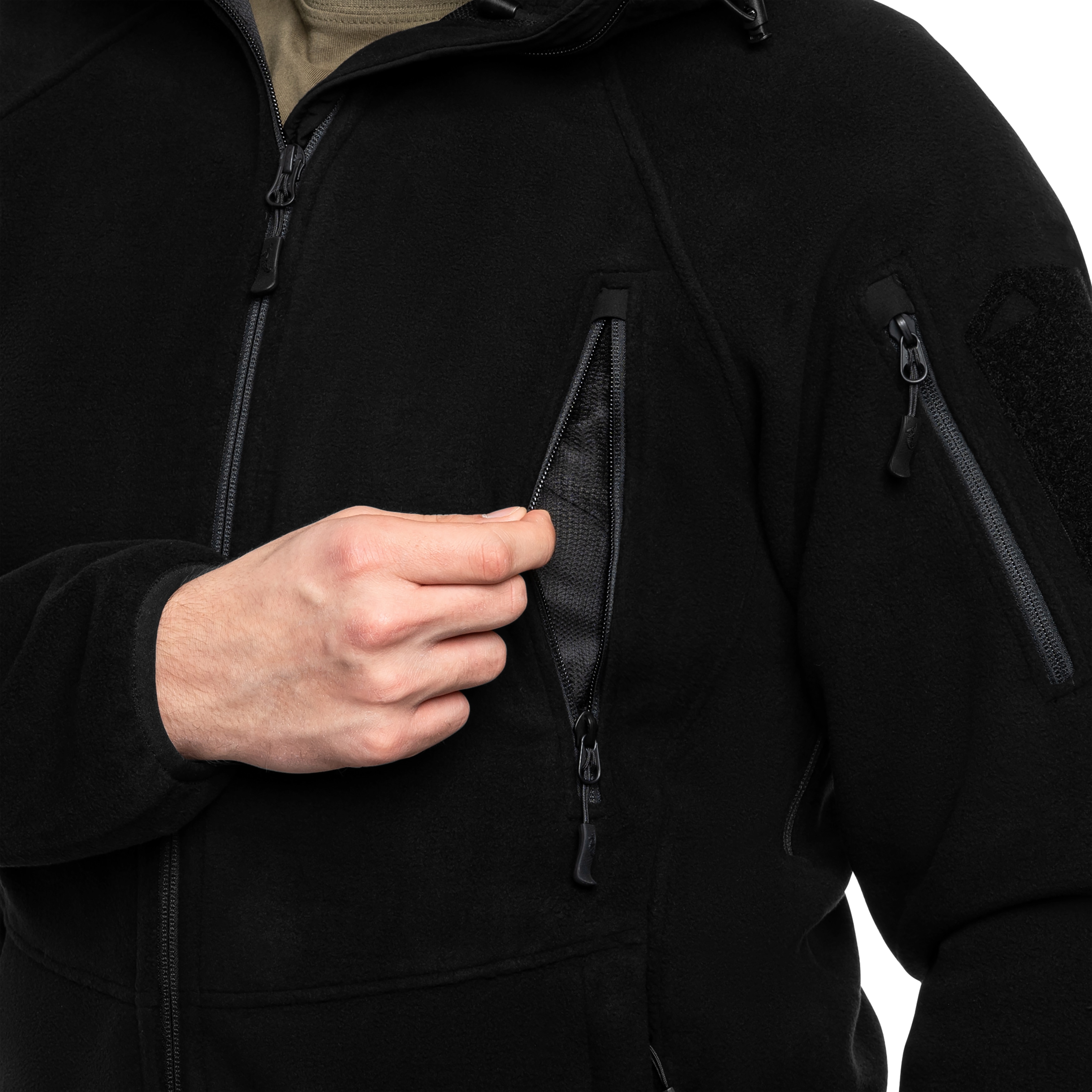 Polar Helikon-Tex Patriot Mk2 Hybrid Fleece - Black
