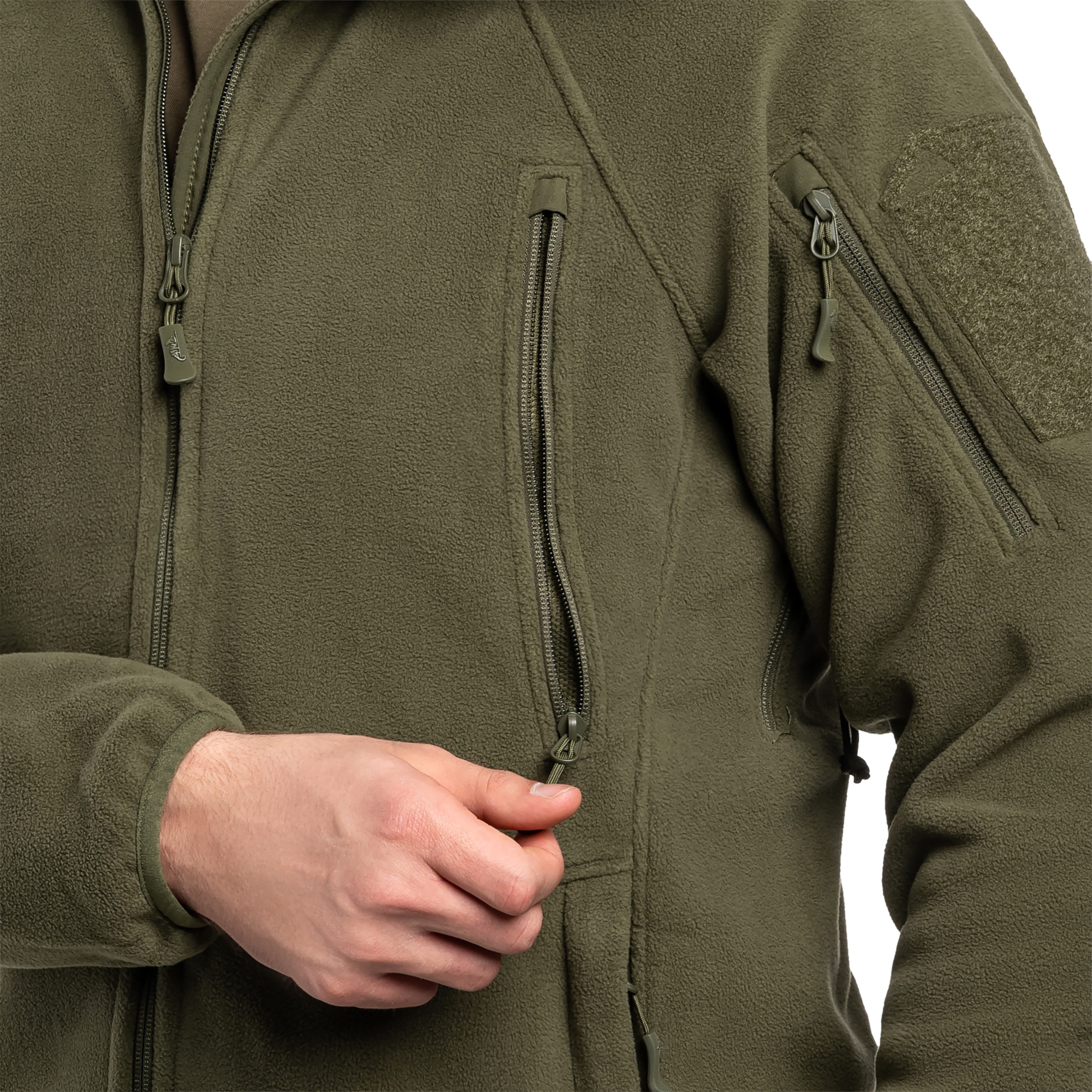 Polar Helikon-Tex Patriot Mk2 Hybrid Fleece - Olive Green