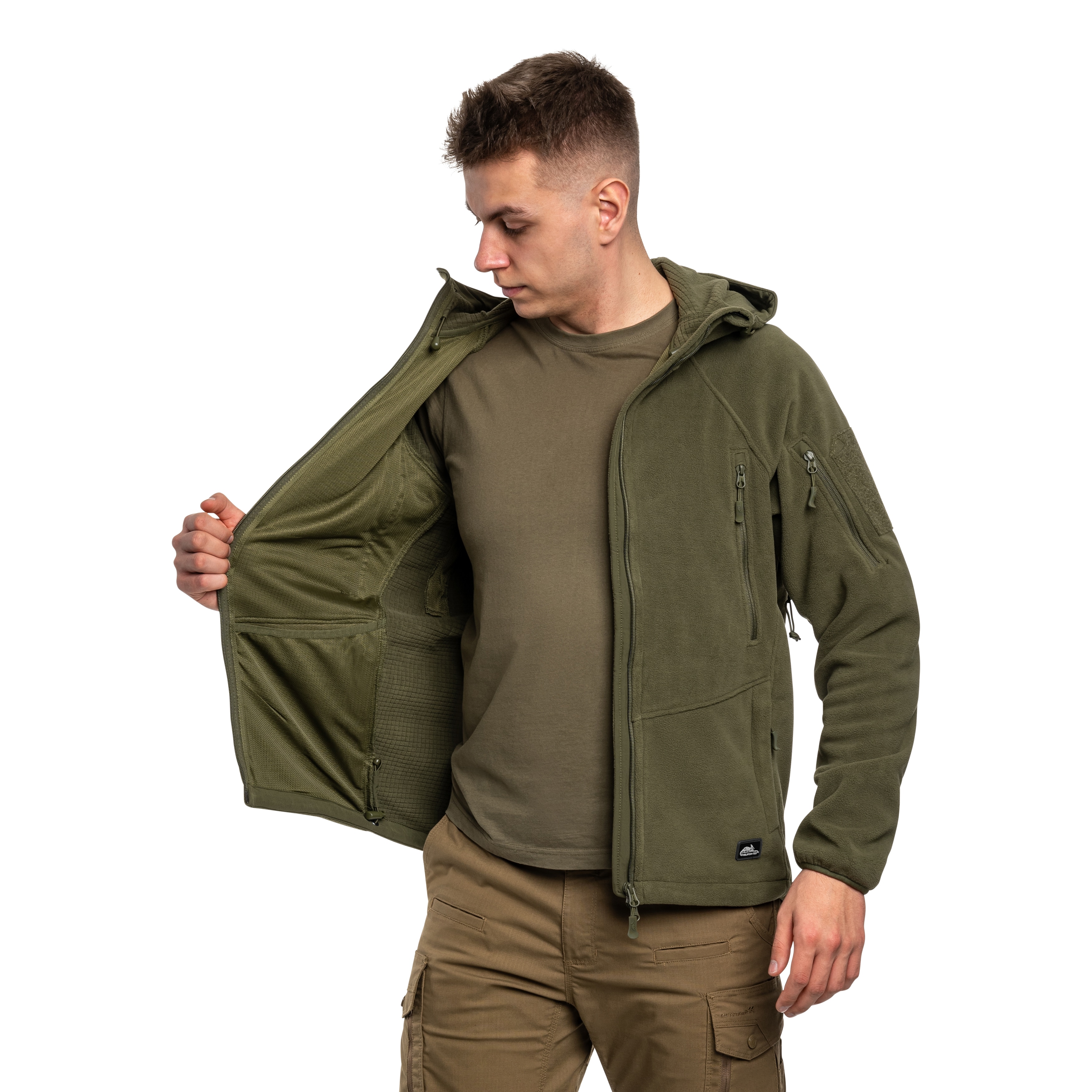 Polar Helikon-Tex Patriot Mk2 Hybrid Fleece - Olive Green