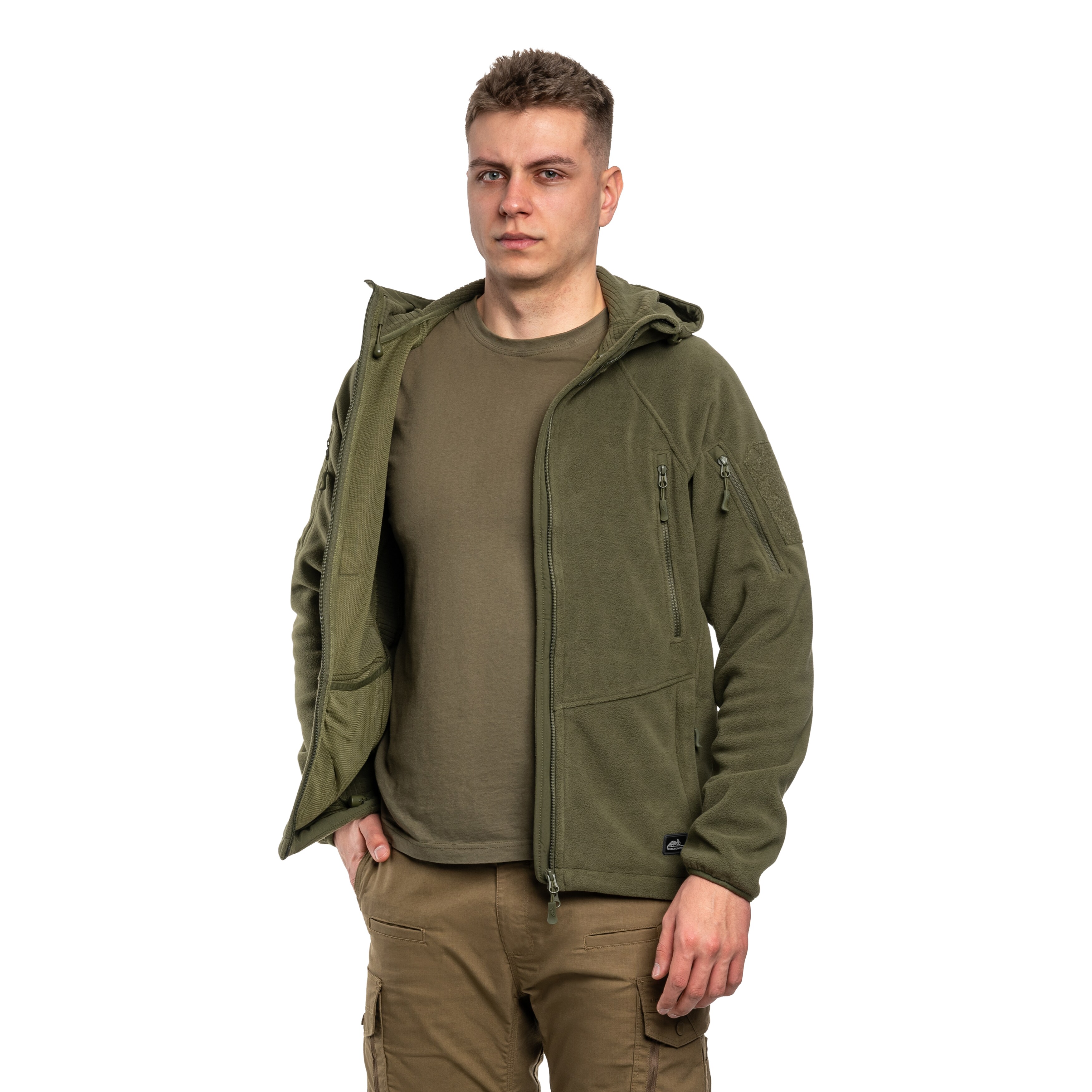 Polar Helikon-Tex Patriot Mk2 Hybrid Fleece - Olive Green