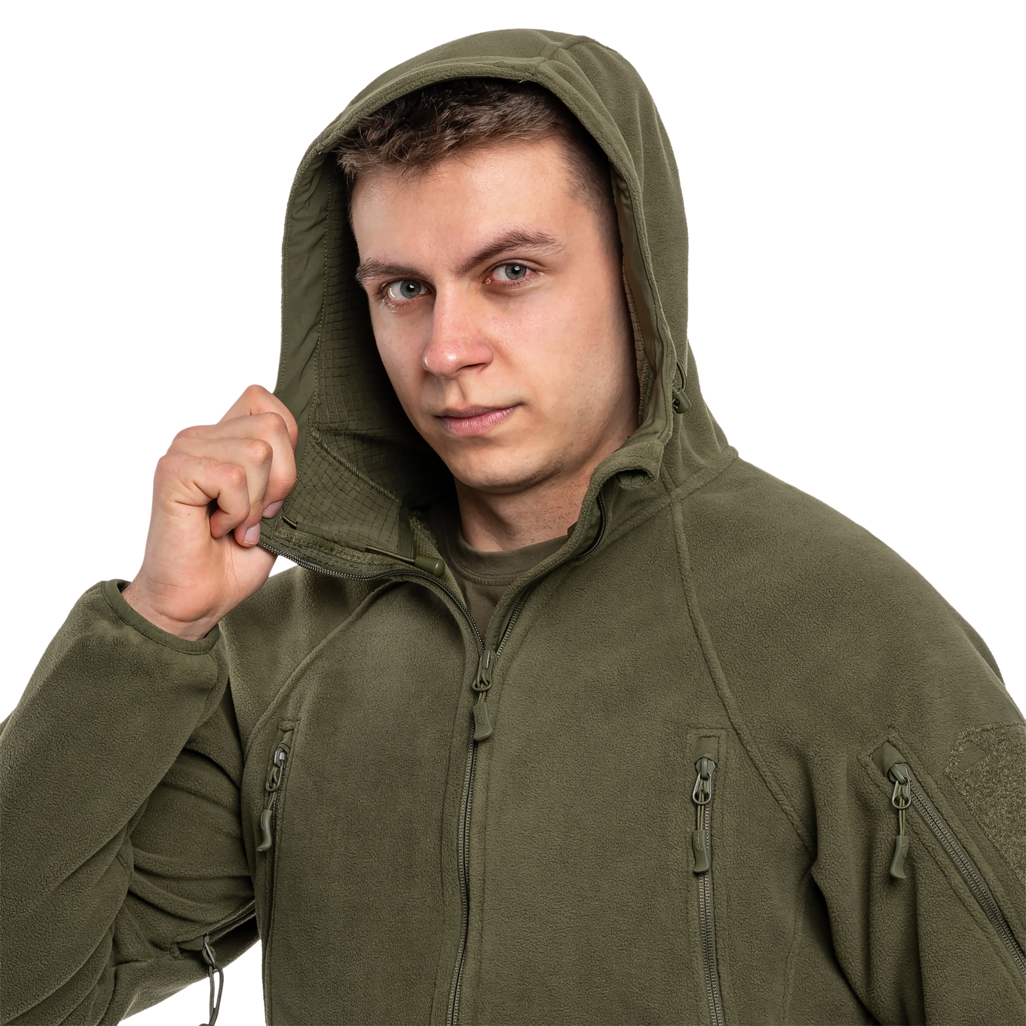 Polar Helikon-Tex Patriot Mk2 Hybrid Fleece - Olive Green