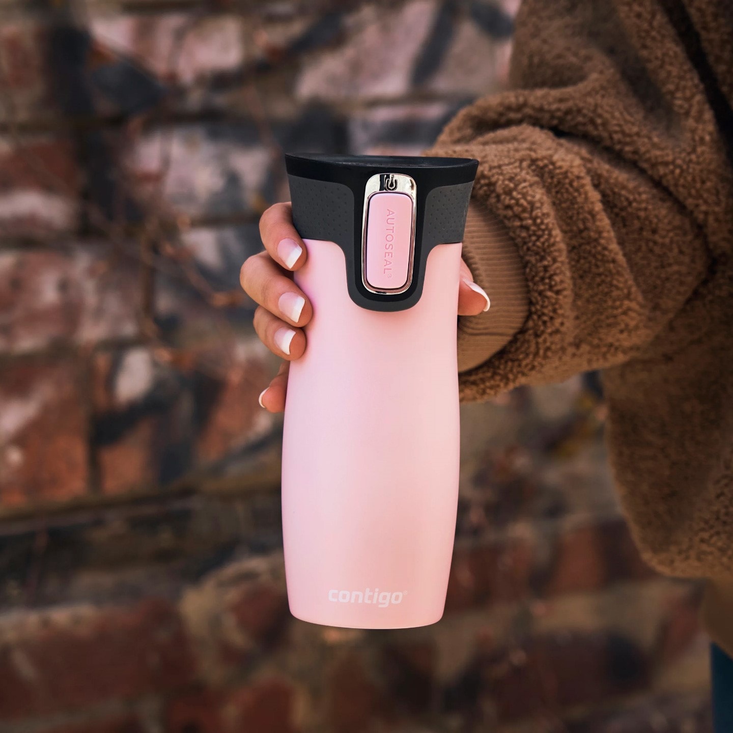 Термочашка Contigo West Loop 2.0 470 мл - Millenial Pink