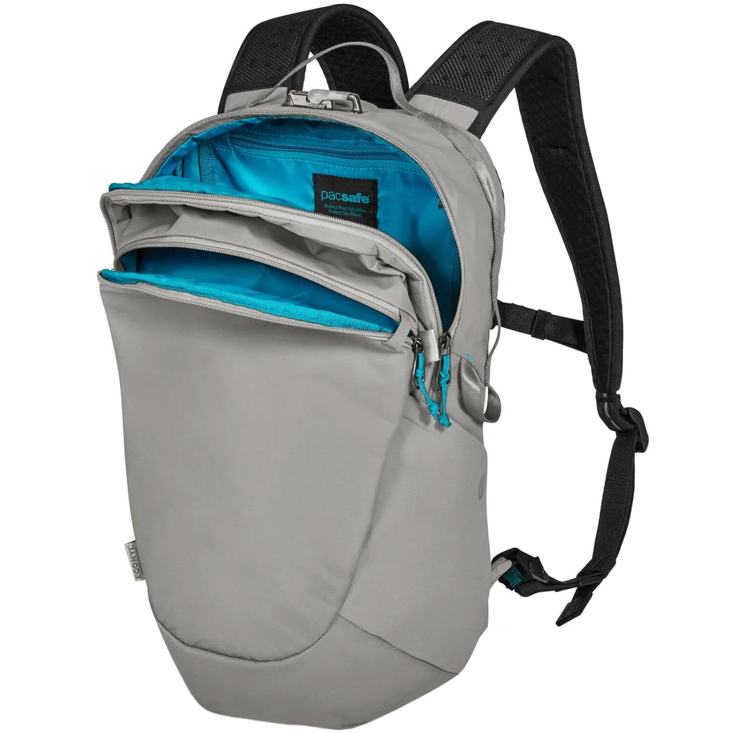 Plecak antykradzieżowy Pacsafe Eco 18 l - Gravity Gray