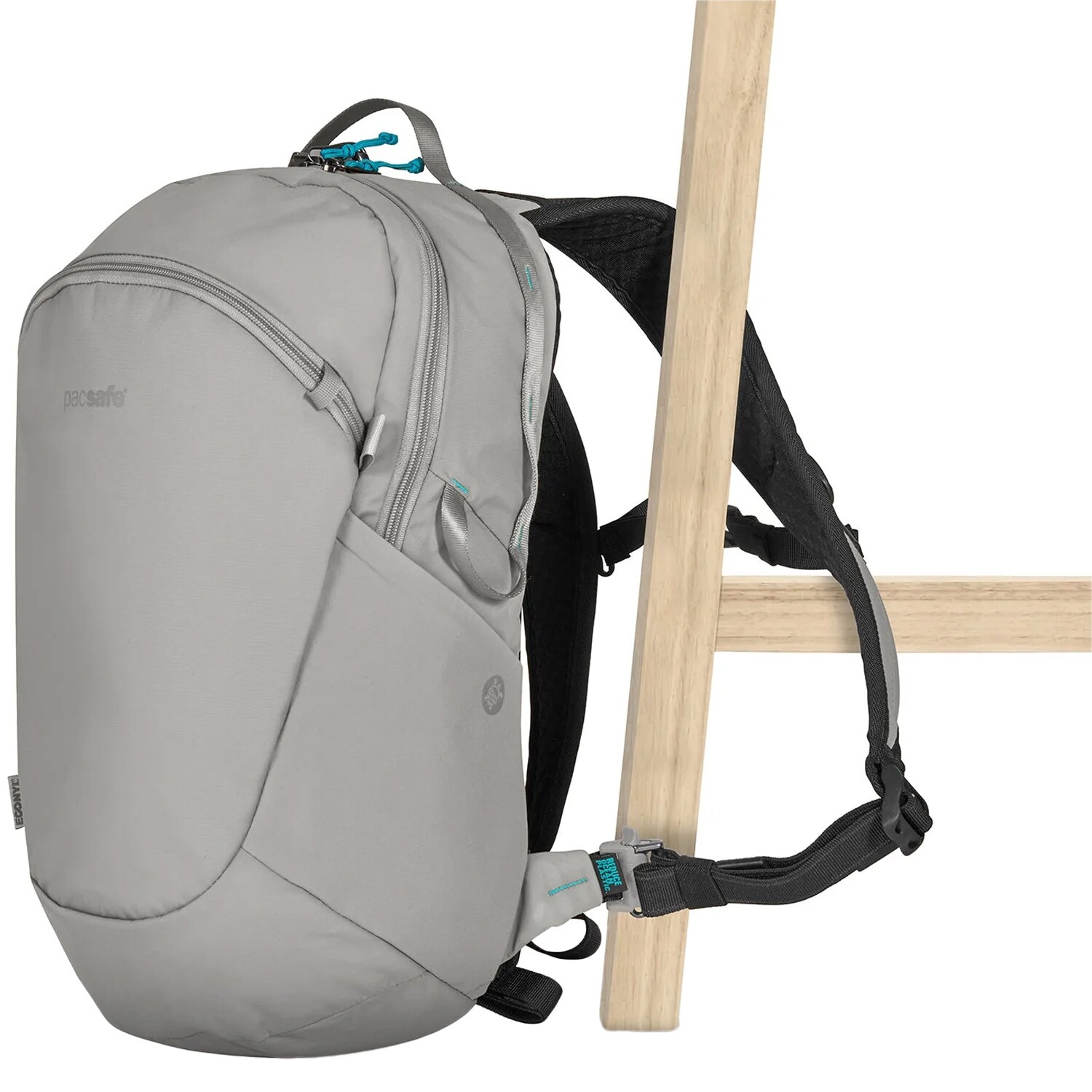 Plecak antykradzieżowy Pacsafe Eco 18 l - Gravity Gray