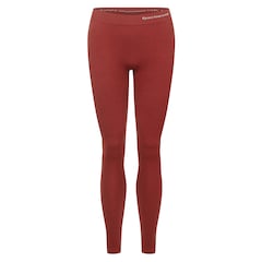 Legginsy damskie Fjord Nansen Oxiva Merino Women - Oaky Red