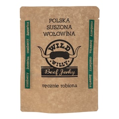 Suszona wołowina Wild Willy Beef Jerky Żurawina 30 g