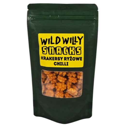 Рисові крекери Wild Willy зі смаком чилі 60 г