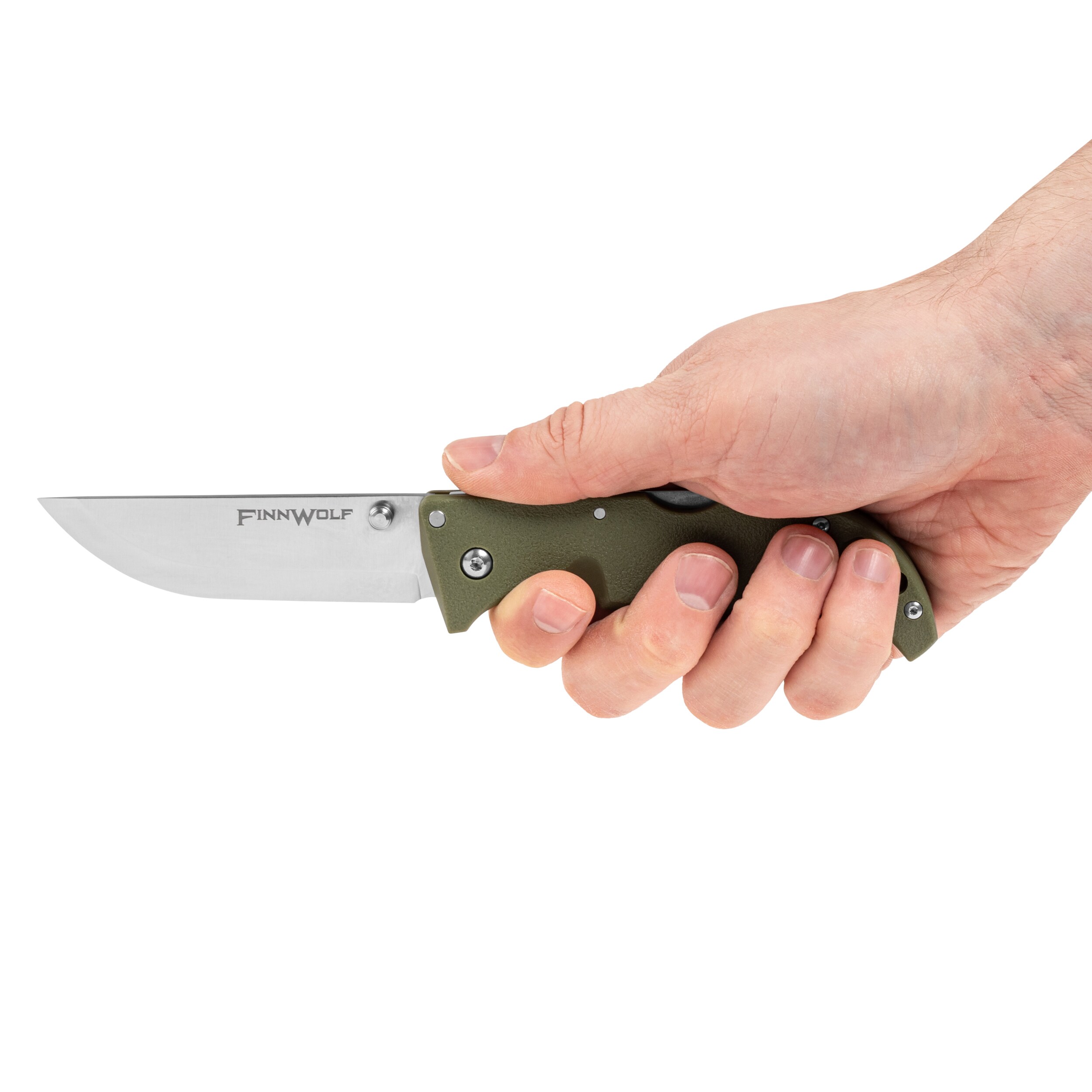 Складаний ніж Cold Steel Finn Wolf AUS-8A - Olive