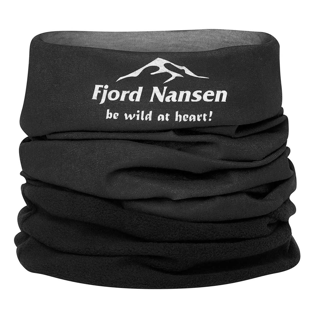 Chusta wielofunkcyjna Fjord Nansen Headgear Fleece 8w1 - Black 