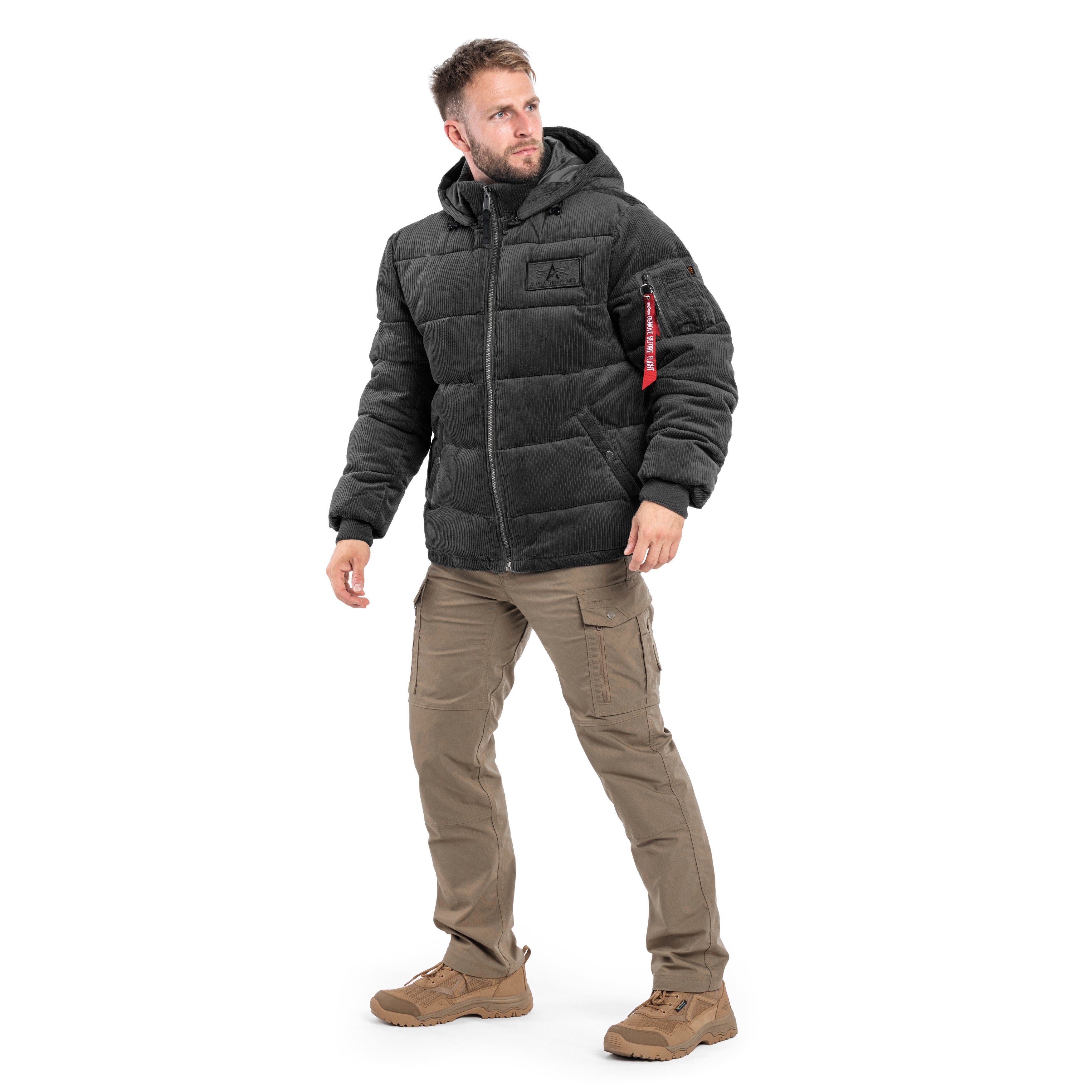 Куртка Alpha Industries Puffer Cord - Black