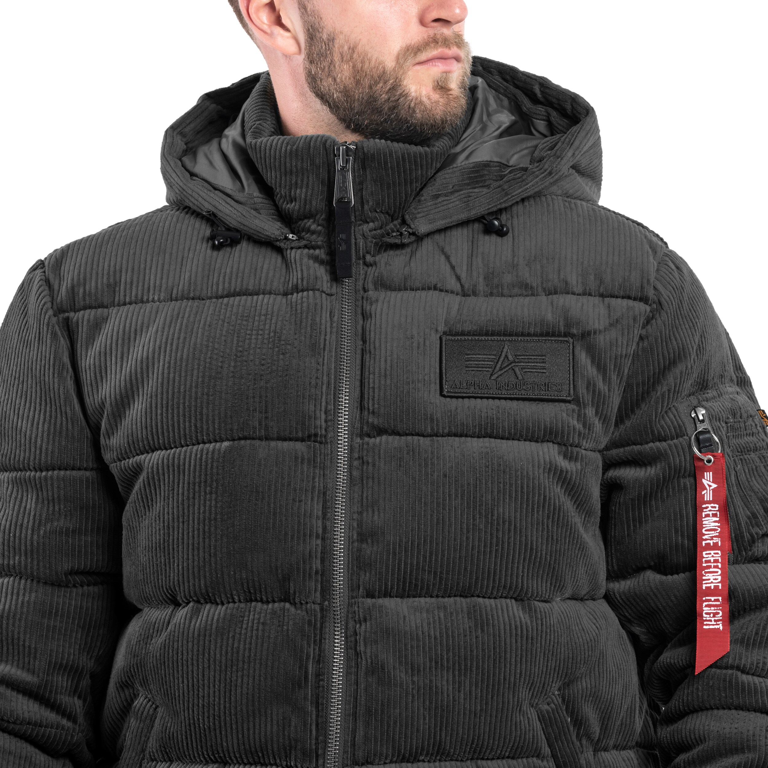 Куртка Alpha Industries Puffer Cord - Black