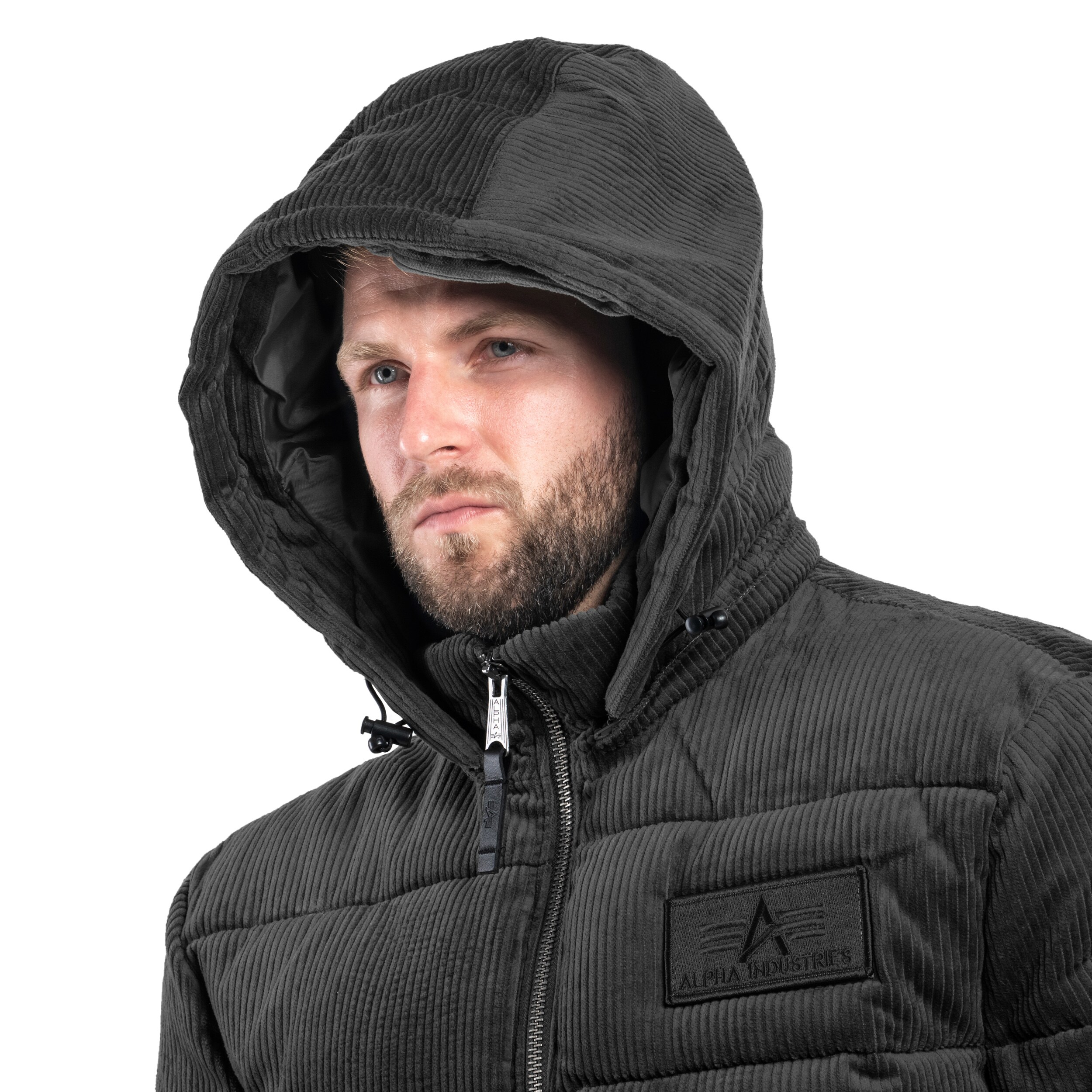Куртка Alpha Industries Puffer Cord - Black