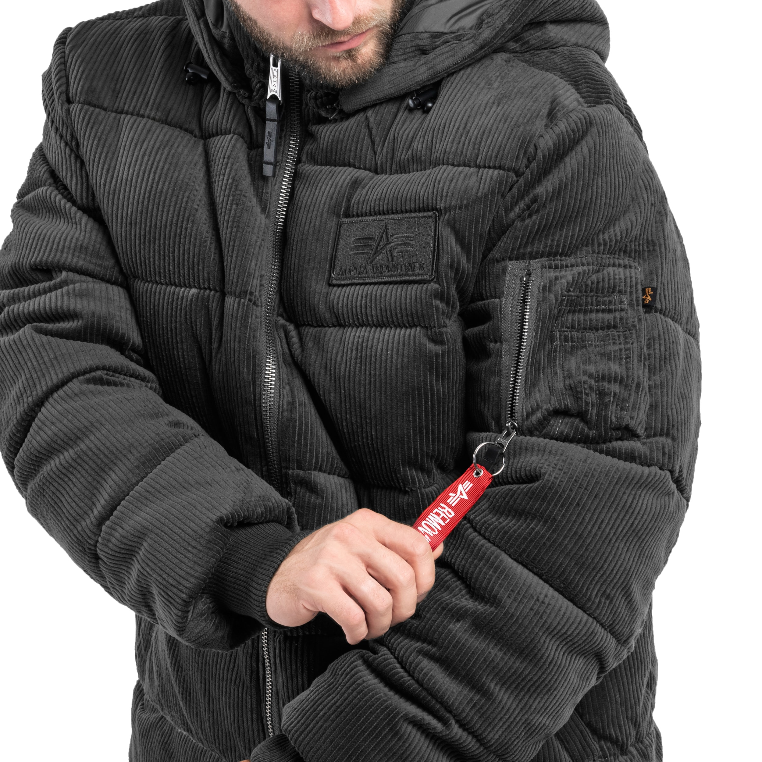 Куртка Alpha Industries Puffer Cord - Black