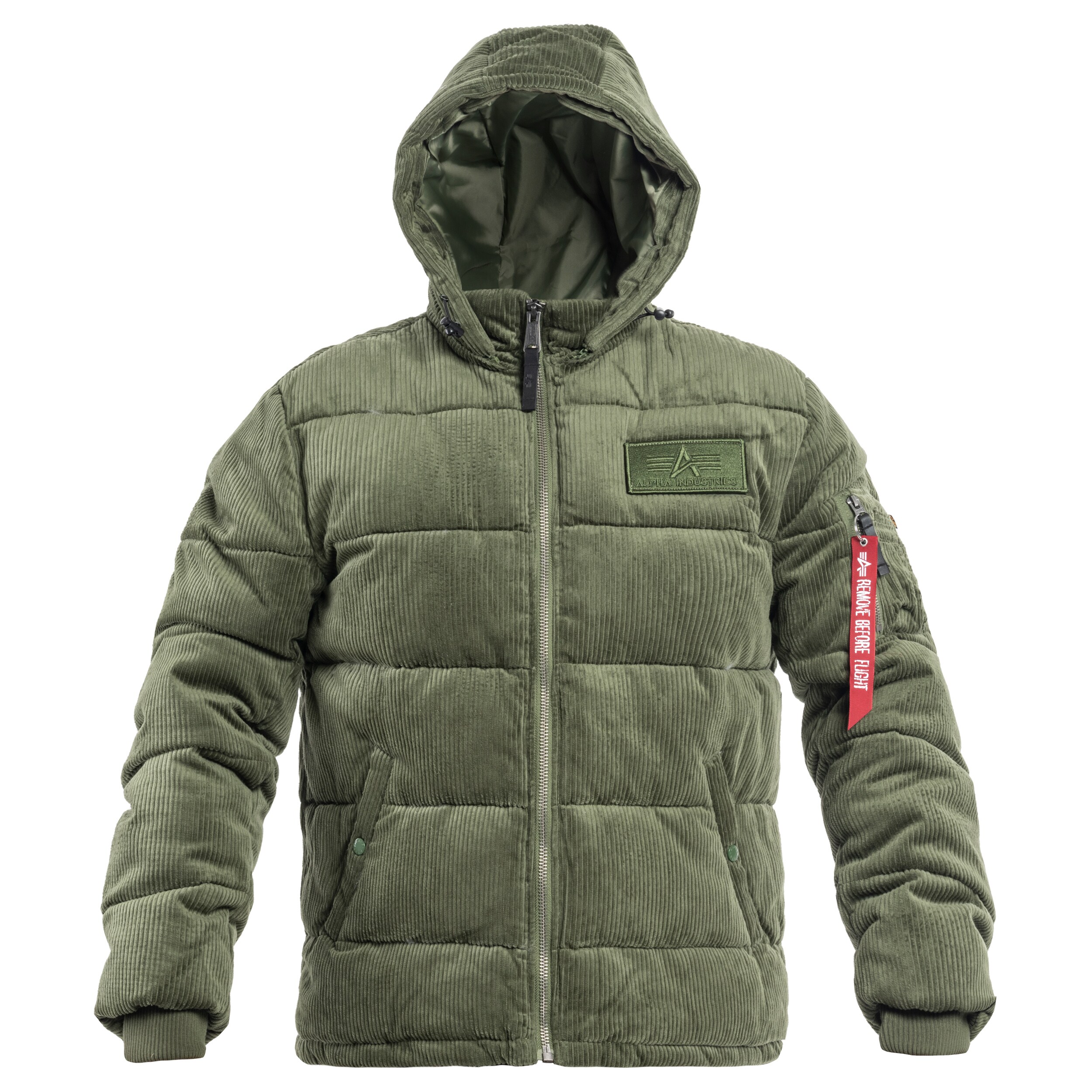 Kurtka Alpha Industries Puffer Cord - Sage Green