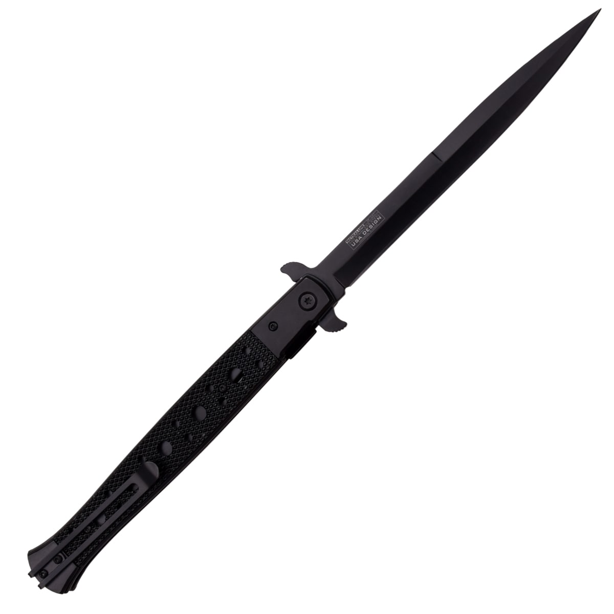 Nóż składany Master Cutlery TF-547BK Spring Assisted Knife Black