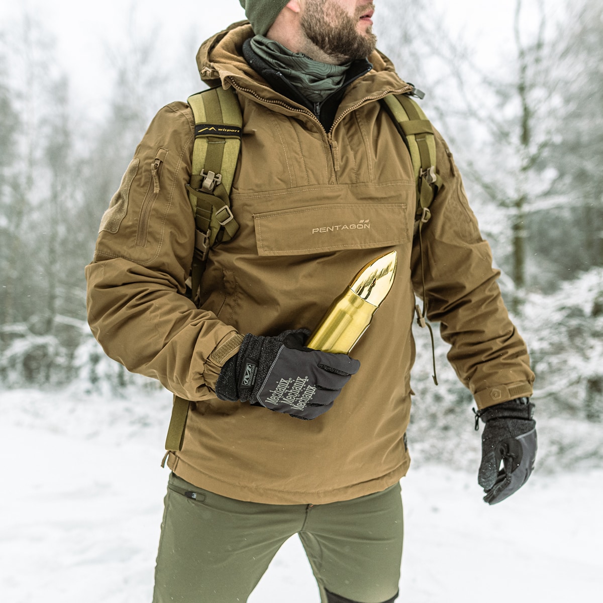 Termos Badger Outdoor Bullet Brass 500 ml