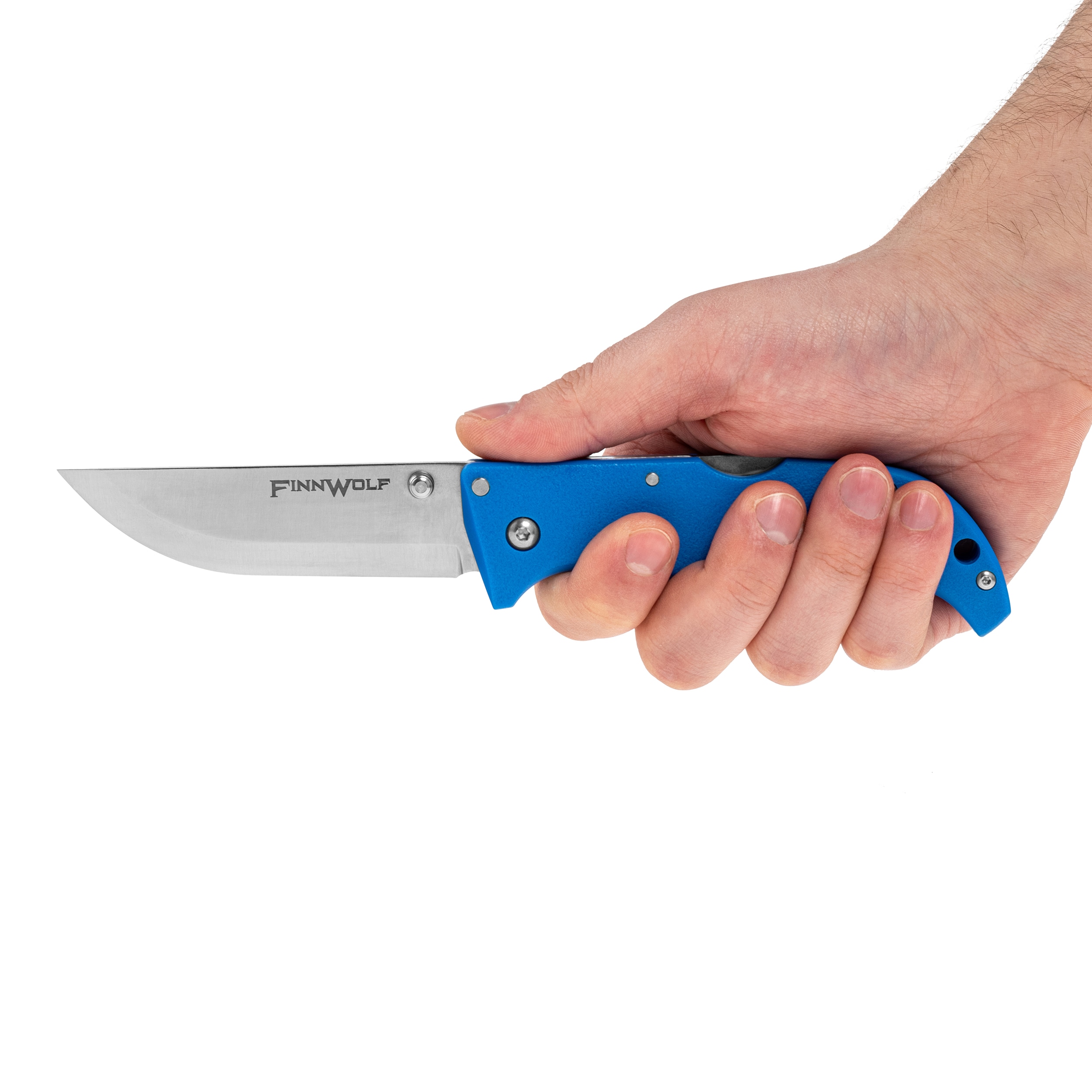 Nóż składany Cold Steel Finn Wolf AUS-8A - Blue