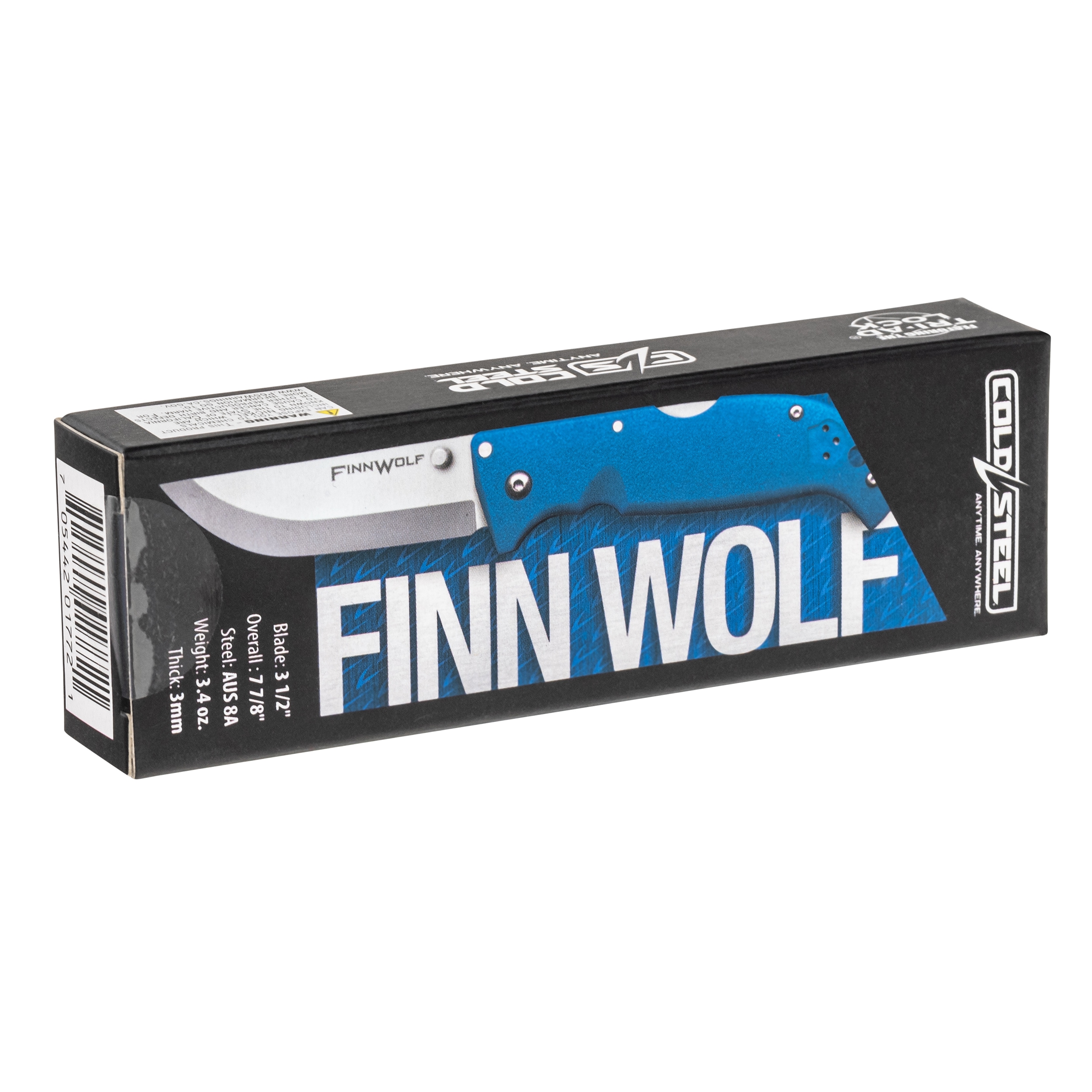 Nóż składany Cold Steel Finn Wolf AUS-8A - Blue