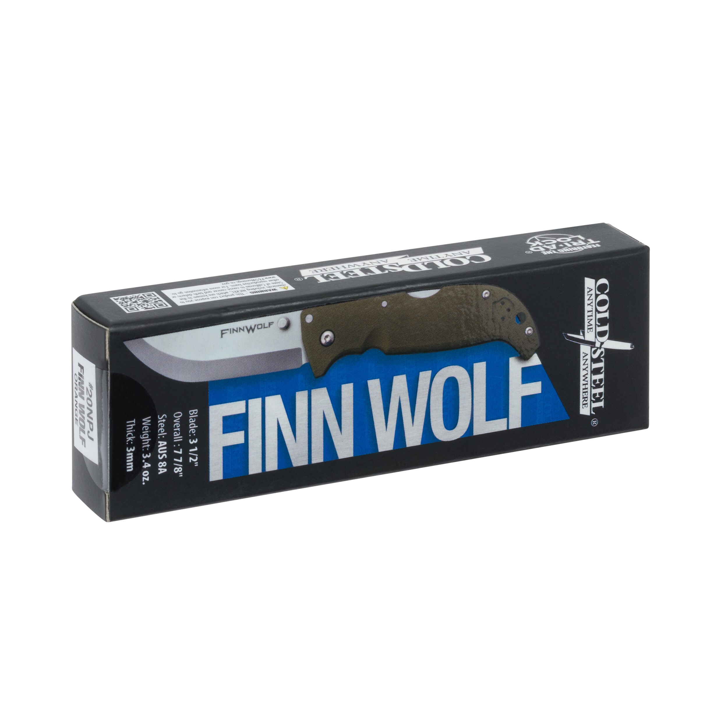 Nóż składany Cold Steel Finn Wolf AUS-8A - Orange