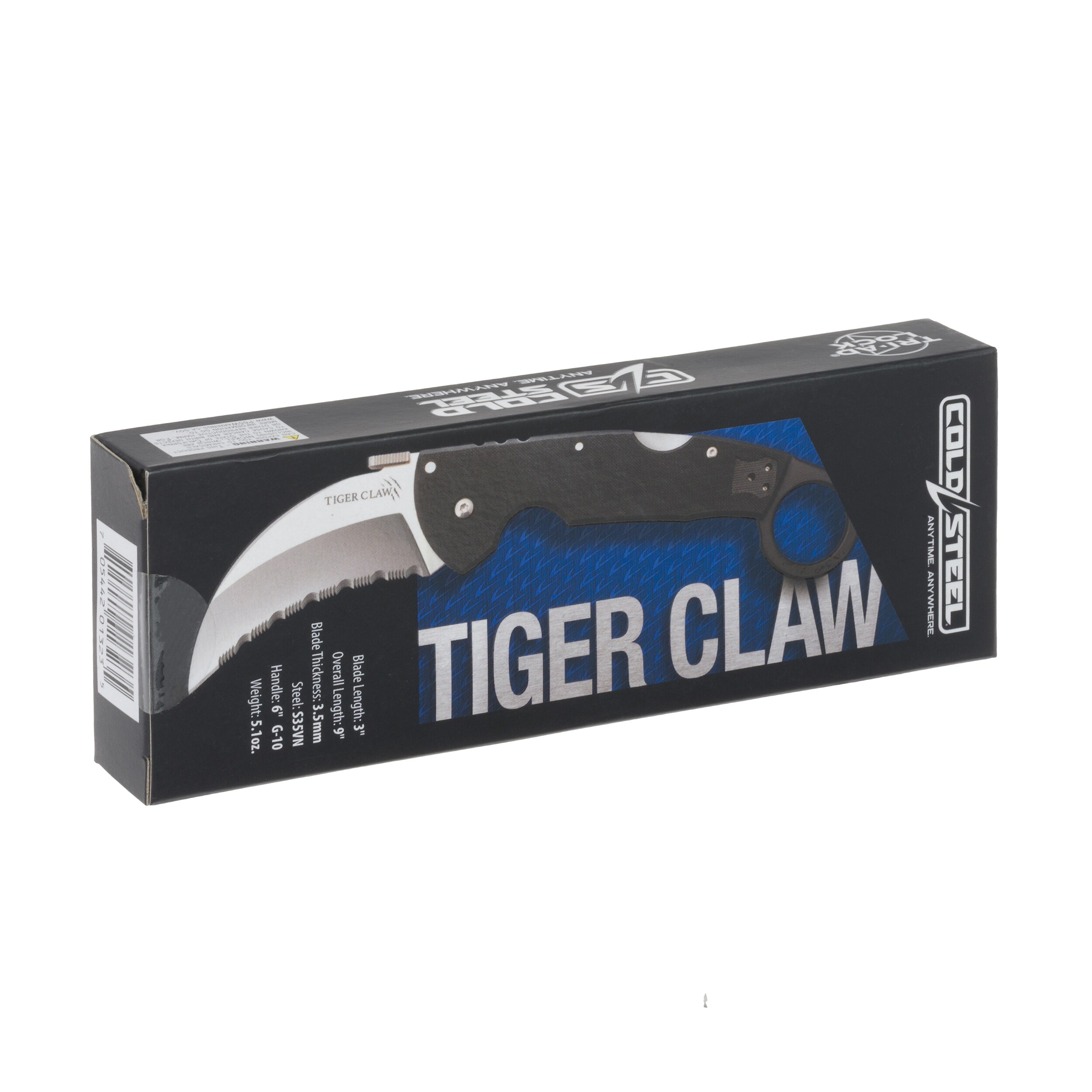 Nóż składany Cold Steel Tiger Claw Serrated Karambit S35VN