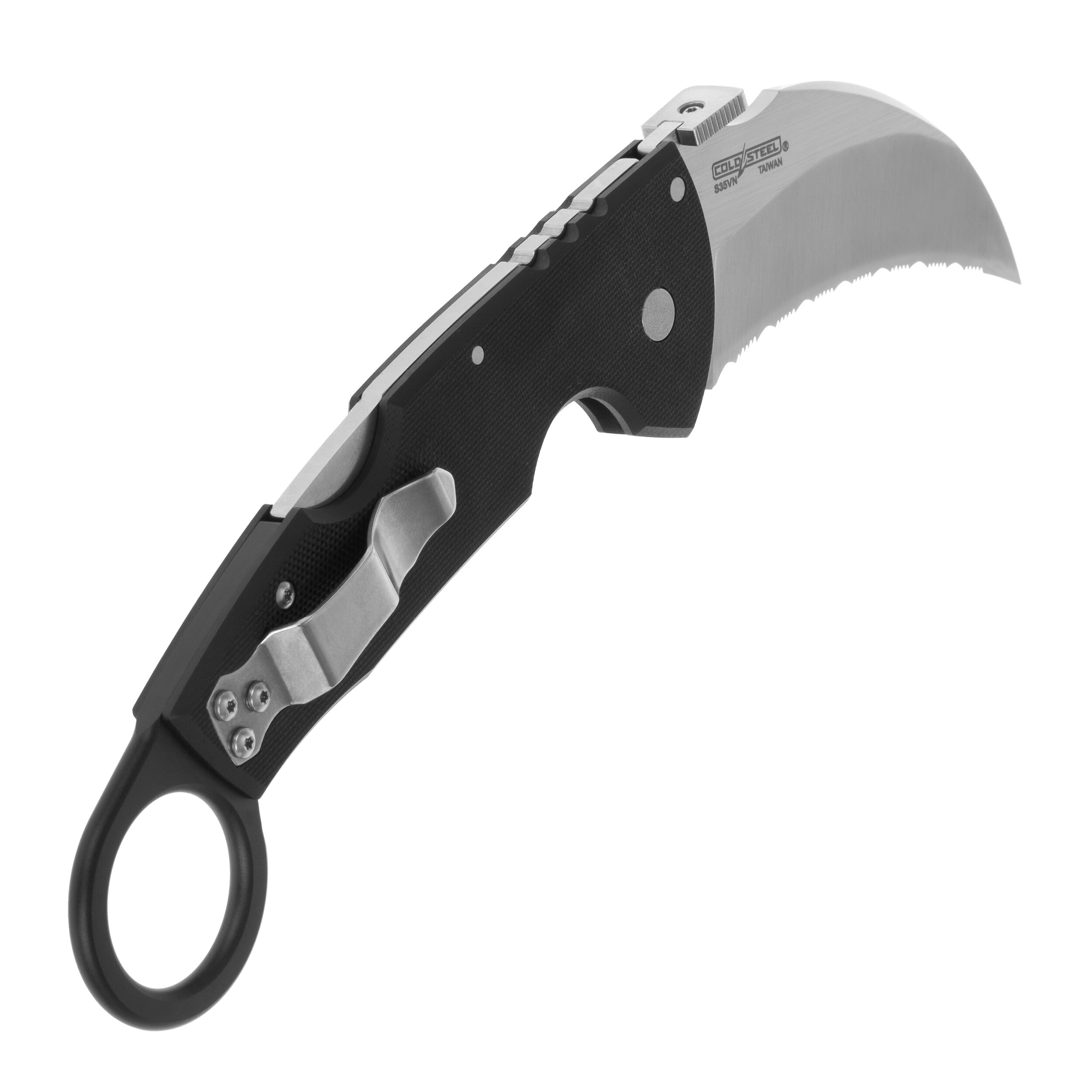 Nóż składany Cold Steel Tiger Claw Serrated Karambit S35VN