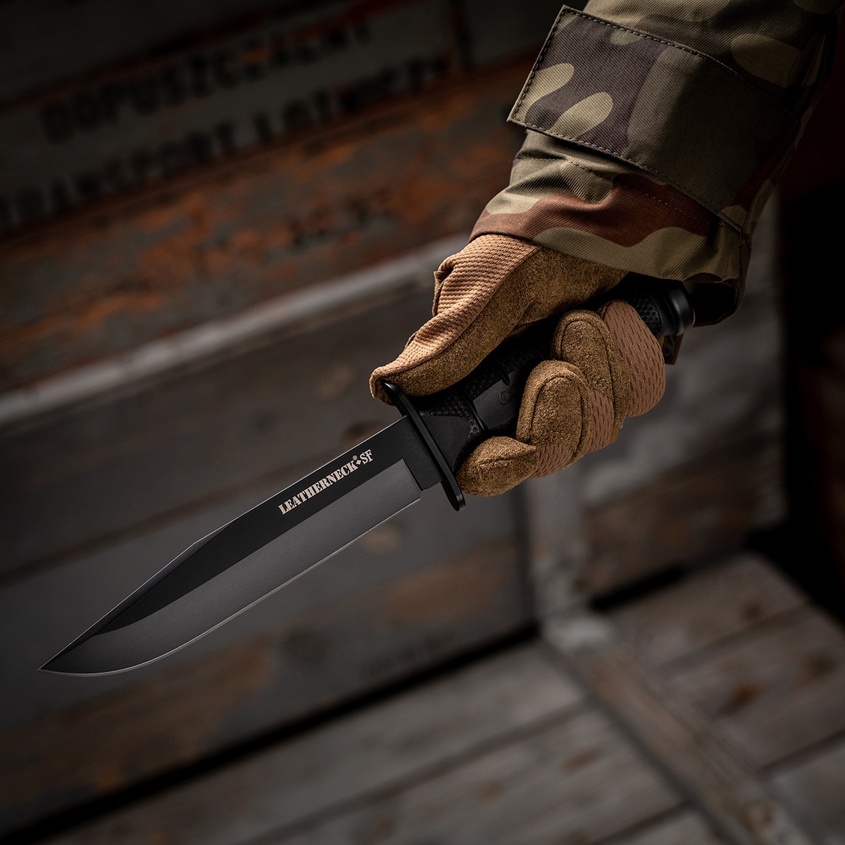 Військовий ніж Cold Steel Leatherneck SF D2