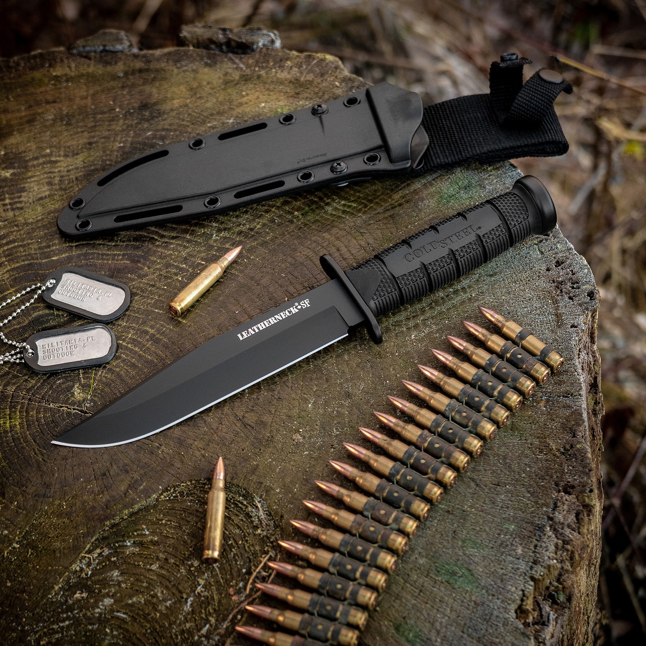 Військовий ніж Cold Steel Leatherneck SF D2