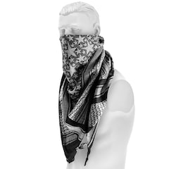 Arafatka chusta ochronna Mil-Tec Stars Black/White