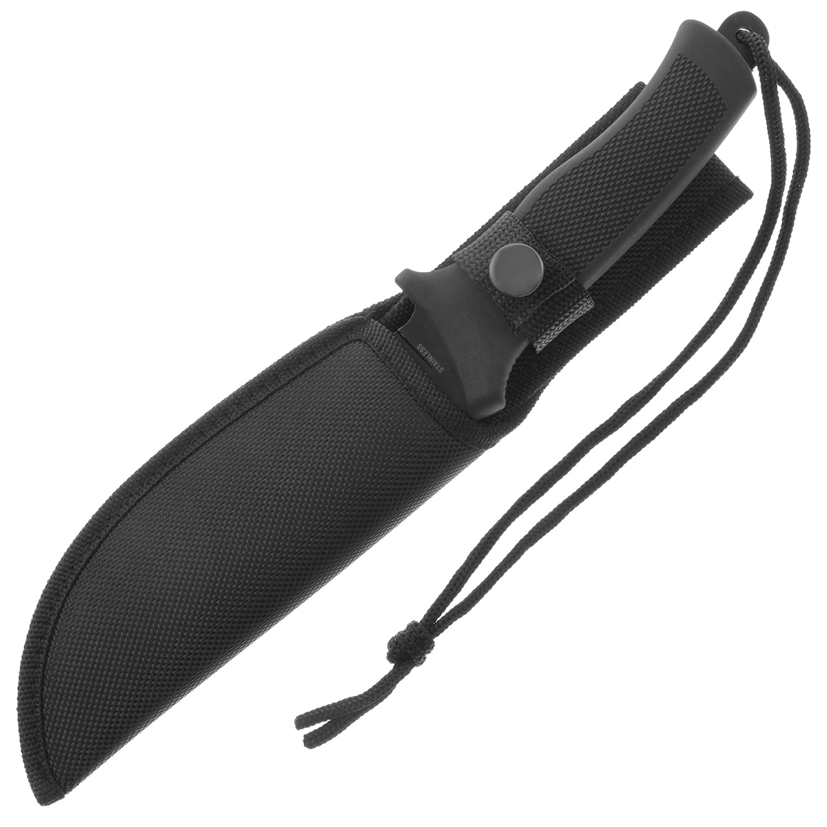 Ніж Mil-Tec Combat Knife Rubber Handle - Black