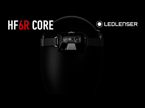 Налобний ліхтарик Ledlenser HF6R Core Black - 800 люменів