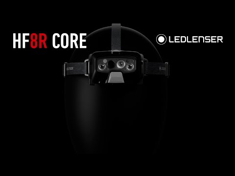 Latarka czołowa Ledlenser HF8R Core Black - 1600 lumenów