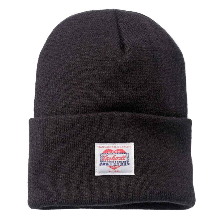 Czapka Carhartt Heritage Beanie - Black